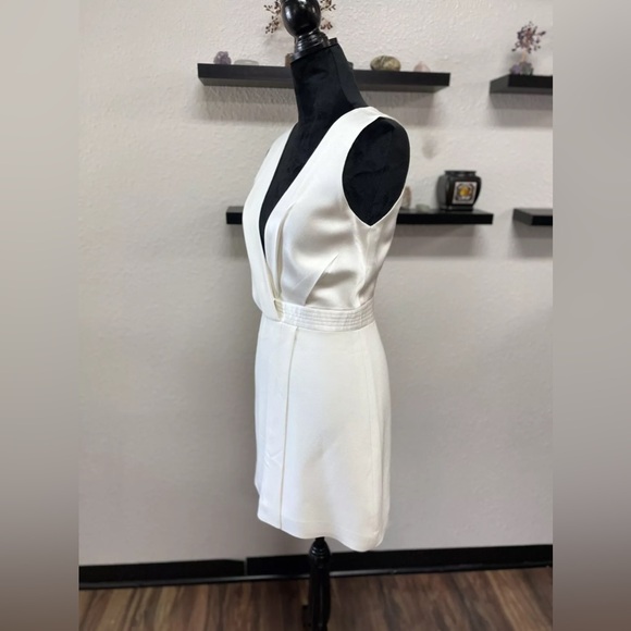 Dion Lee PIVOT DRAPE MINI DRESS Ivory Beach Wedding Elegant Dress - Picture 7 of 15